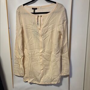 Elegant Cream Women's Top